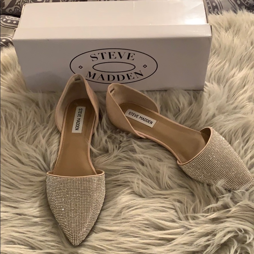 Sparkly flats